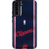 NBA Los Angeles Clippers Distressed Red Galaxy S22 Plus Pro Case