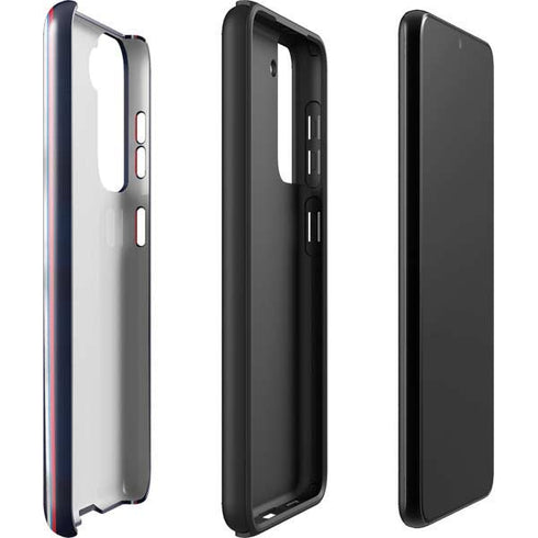 NBA Los Angeles Clippers Distressed Red Galaxy S22 Pro Case