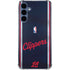 NBA Los Angeles Clippers Distressed Red Galaxy S24 Clear Case