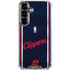 NBA Los Angeles Clippers Distressed Red Galaxy S26 Clear Case