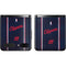 NBA Los Angeles Clippers Distressed Red Galaxy Z Flip Skin