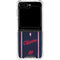 NBA Los Angeles Clippers Distressed Red Galaxy Z Flip5 5G Clear Case
