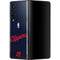 NBA Los Angeles Clippers Distressed Red Galaxy Z Fold3 5G Skin