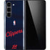 NBA Los Angeles Clippers Distressed Red Galaxy Z Fold5 5G Skin