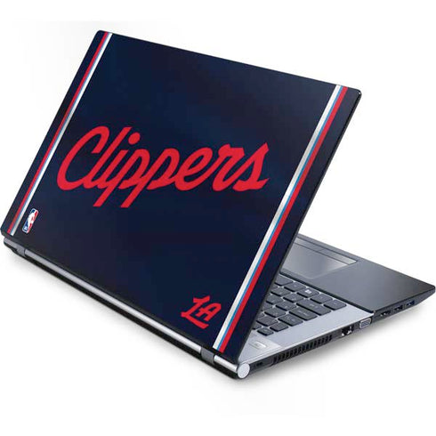 NBA Los Angeles Clippers Distressed Red Generic Laptop Skin