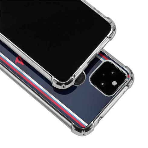 NBA Los Angeles Clippers Distressed Red Google Pixel 5a 5G Clear Case