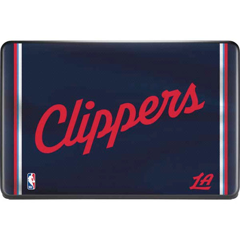 NBA Los Angeles Clippers Distressed Red Google Pixelbook Go Skin