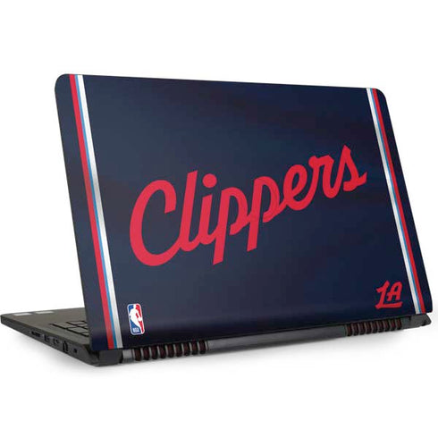 NBA Los Angeles Clippers Distressed Red Dell Inspiron Skin