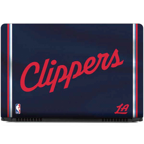 NBA Los Angeles Clippers Distressed Red Dell Inspiron Skin