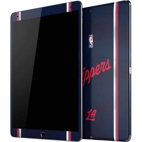 NBA Los Angeles Clippers Distressed Red iPad Skins
