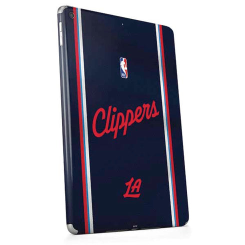 NBA Los Angeles Clippers Distressed Red Apple iPad Skin