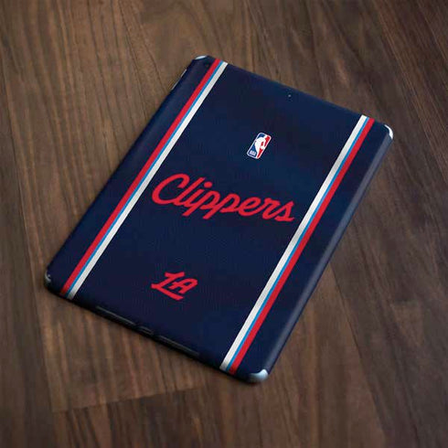 NBA Los Angeles Clippers Distressed Red Apple iPad Skin