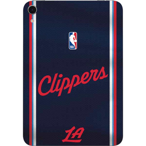 NBA Los Angeles Clippers Distressed Red Apple iPad Mini Skin