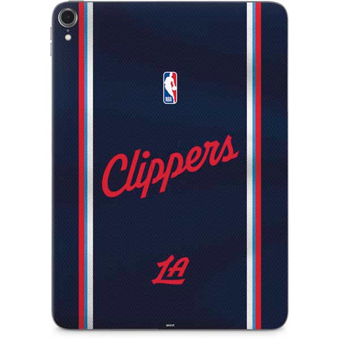 NBA Los Angeles Clippers Distressed Red Apple iPad Pro Skin