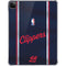 NBA Los Angeles Clippers Distressed Red iPad Pro 11in (2024) Clear Case