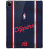 NBA Los Angeles Clippers Distressed Red iPad Pro 11in (2024) Clear Case
