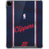 NBA Los Angeles Clippers Distressed Red iPad Pro 12.9in (2020) Clear Case