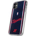 NBA Los Angeles Clippers Distressed Red iPhone 11 Clear Case