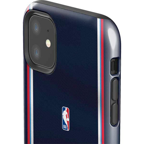 NBA Los Angeles Clippers Distressed Red iPhone 11 Impact Case