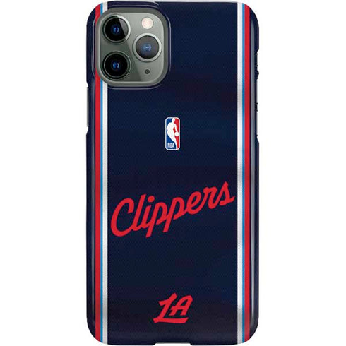 NBA Los Angeles Clippers Distressed Red iPhone 11 Pro Lite Case