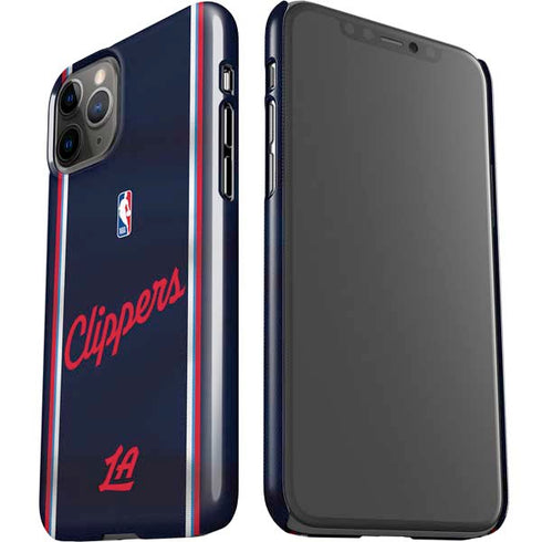 NBA Los Angeles Clippers Distressed Red iPhone 11 Pro Lite Case