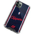 NBA Los Angeles Clippers Distressed Red iPhone 11 Pro Max Clear Case