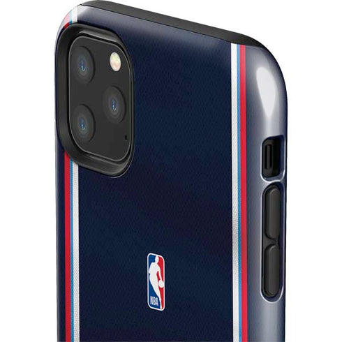 NBA Los Angeles Clippers Distressed Red iPhone 11 Pro Max Impact Case