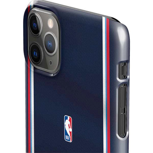 NBA Los Angeles Clippers Distressed Red iPhone 11 Pro Max Lite Case
