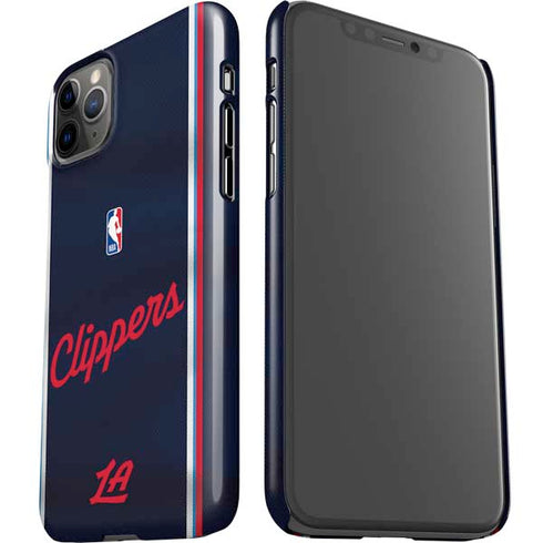 NBA Los Angeles Clippers Distressed Red iPhone 11 Pro Max Lite Case