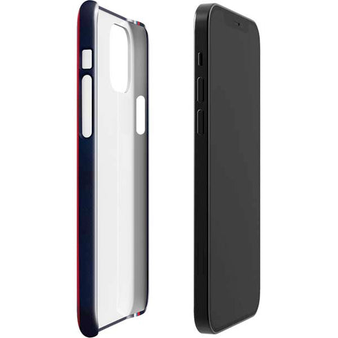 NBA Los Angeles Clippers Distressed Red iPhone 12 Mini Lite Case
