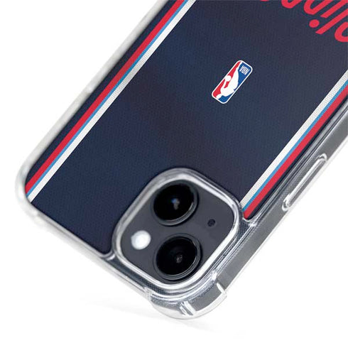 NBA Los Angeles Clippers Distressed Red iPhone 13 MagSafe Case