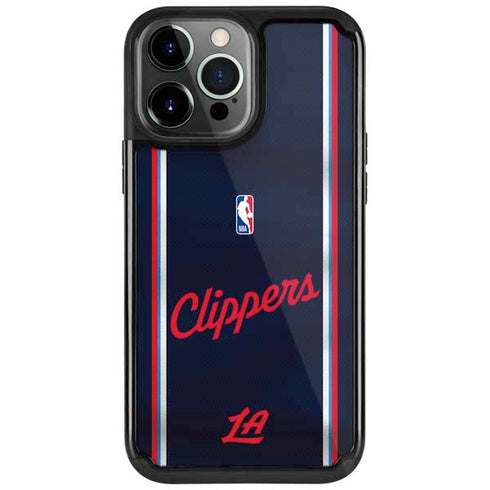 NBA Los Angeles Clippers Distressed Red iPhone Cases