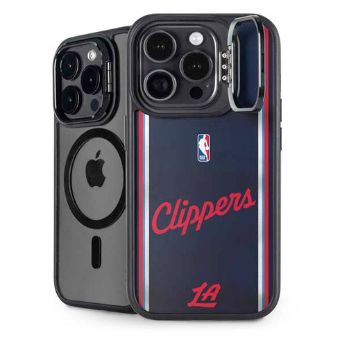 NBA Los Angeles Clippers Distressed Red iPhone Cases