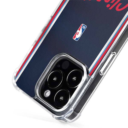 NBA Los Angeles Clippers Distressed Red iPhone 13 Pro Max MagSafe Case