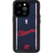 NBA Los Angeles Clippers Distressed Red iPhone 15 Pro Waterproof Case