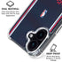 NBA Los Angeles Clippers Distressed Red iPhone 16 Clear Case