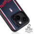 NBA Los Angeles Clippers Distressed Red iPhone 16 Kickstand Case