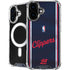 NBA Los Angeles Clippers Distressed Red iPhone 16 MagSafe Case