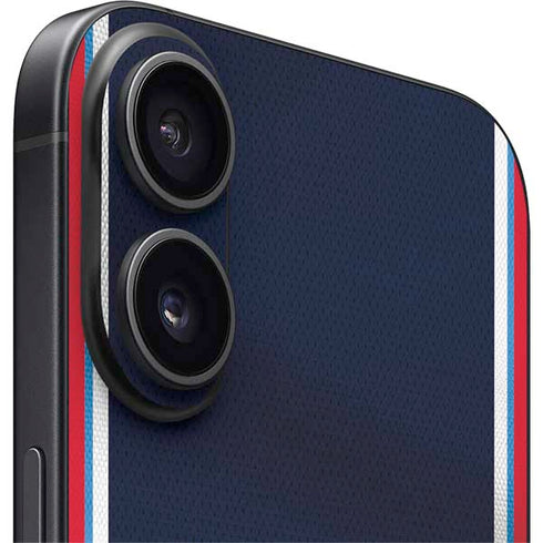 NBA Los Angeles Clippers Distressed Red iPhone 16 Plus Skin