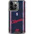 NBA Los Angeles Clippers Distressed Red iPhone 16 Pro Max Clear Case