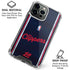 NBA Los Angeles Clippers Distressed Red iPhone 16 Pro Max Clear Case