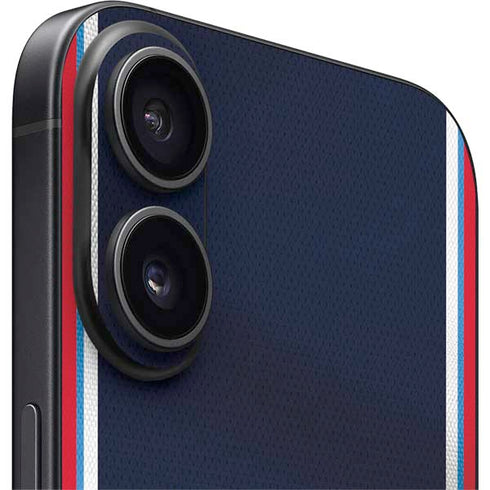 NBA Los Angeles Clippers Distressed Red iPhone 16 Skin