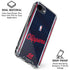 NBA Los Angeles Clippers Distressed Red iPhone 16e Clear Case