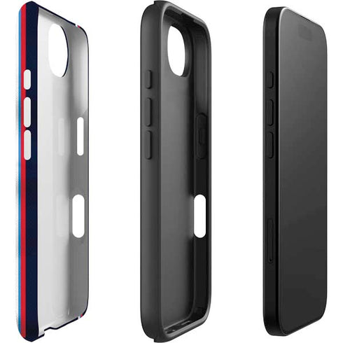 NBA Los Angeles Clippers Distressed Red iPhone 16e Impact Case
