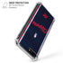 NBA Los Angeles Clippers Distressed Red iPhone 7/8 Plus Clear Case