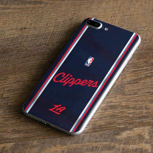 NBA Los Angeles Clippers Distressed Red iPhone 7 Plus Skin