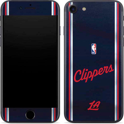 NBA Los Angeles Clippers Distressed Red iPhone 7 Skin