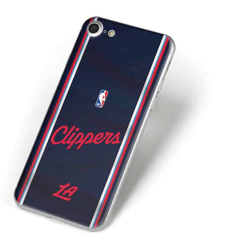 NBA Los Angeles Clippers Distressed Red iPhone 8 Skin