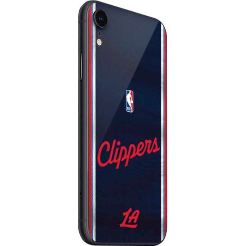 NBA Los Angeles Clippers Distressed Red iPhone SE (2nd & 3rd Gen) Skin