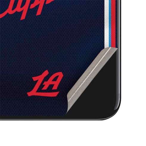 NBA Los Angeles Clippers Distressed Red iPhone SE (2nd & 3rd Gen) Skin